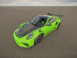 Porsche 911 GT3 RS 2022 3D 모델