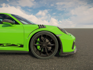Porsche 911 GT3 RS 2022 3D 모델
