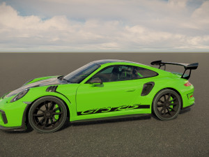 Porsche 911 GT3 RS 2022 3D 모델