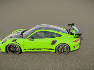 Porsche 911 GT3 RS 2022 3D 모델