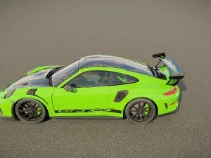 Porsche 911 GT3 RS 2022 3D Model