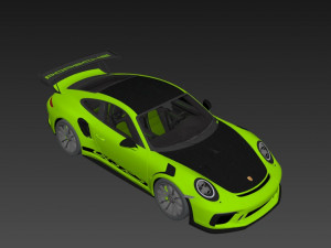 Porsche 911 GT3 RS 2022 3D 모델