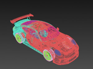 Porsche 911 GT3 RS 2022 3D 모델