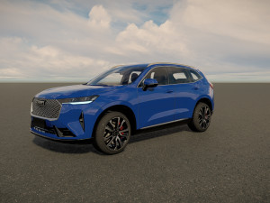 Haval H6 Hybrid 2022 Modelo 3D