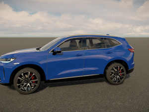 Haval H6 Hybrid 2022 Modelo 3D