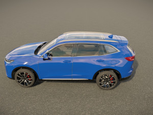 Haval H6 Hybrid 2022 Modelo 3D