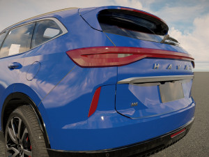 Haval H6 Hybrid 2022 Modelo 3D