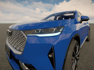Haval H6 Hybrid 2022 Modelo 3D