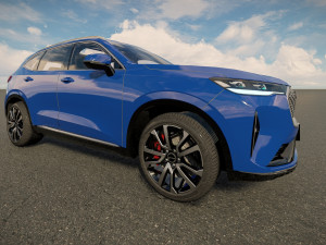 Haval H6 Hybrid 2022 Modelo 3D