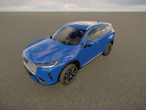 Haval H6 Hybrid 2022 Modelo 3D