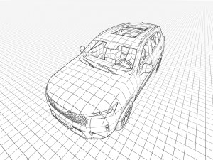 Haval H6 Hybrid 2022 Modelo 3D