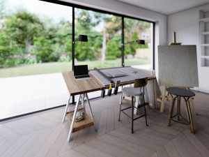 Drafting Table Pro set Modelo 3D