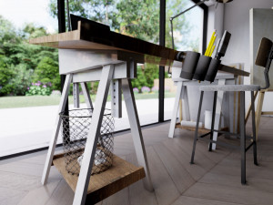 Drafting Table Pro set Modelo 3D