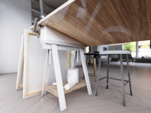 Drafting Table Pro set Modelo 3D