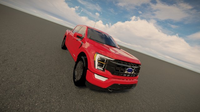 F-150 2022 Modelo 3D .c4d .max .obj .3ds .fbx .stl .blend 