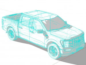 F-150 2022 Modelo 3D