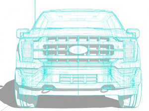 F-150 2022 Modelo 3D