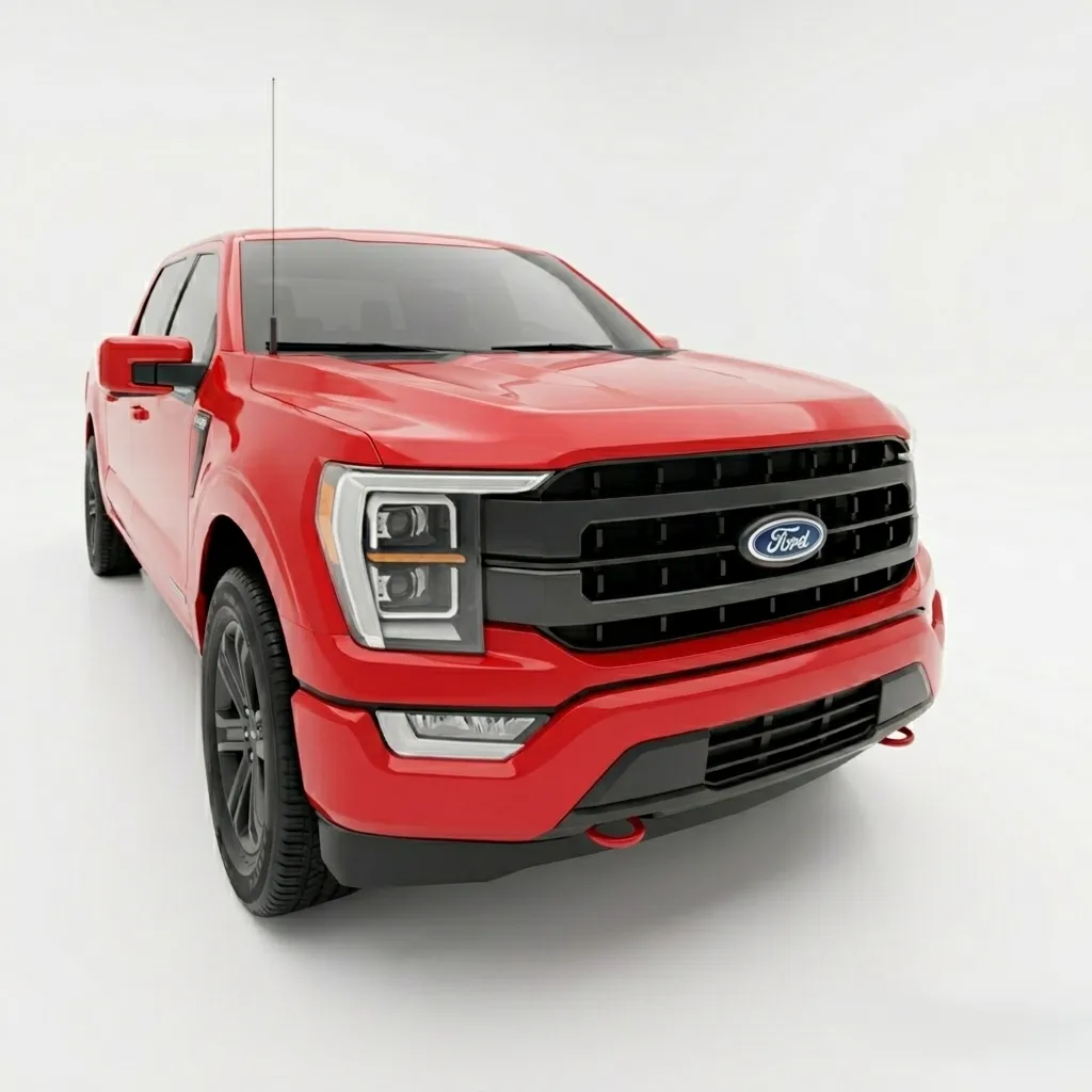 F-150 2022 3D Model .c4d .max .obj .3ds .fbx .stl .blend 