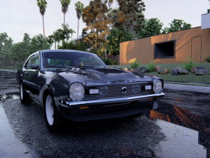 F maverick 1970 Modelo 3D