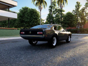 F maverick 1970 3D Model