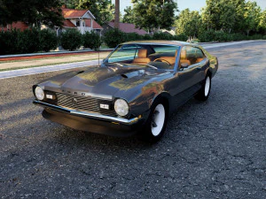 F maverick 1970 3D Model