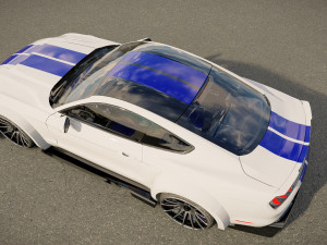 F Mustang 2022 tuned Modelo 3D