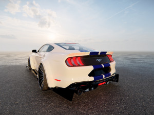 F Mustang 2022 tuned Modelo 3D