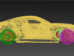 F Mustang 2022 tuned Modelo 3D