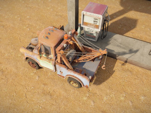 Pixar Cars Tow Mater Modelo 3D