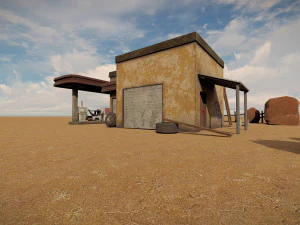 Pixar Cars Remolque Mater Modelo 3D