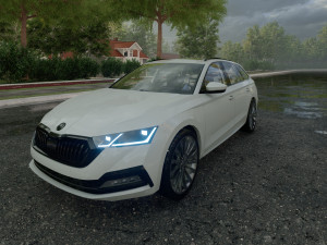 Skoda Octavia Combi 2022 3D Модель