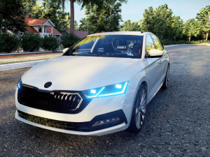 Skoda Octavia Combi 2022 3D Модель