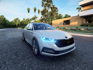 Skoda Octavia Combi 2022 3D Модель