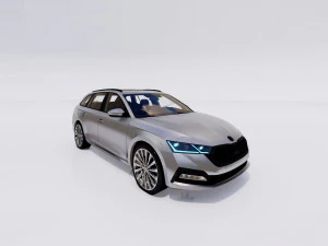 Skoda Octavia Combi 2022 3D Model