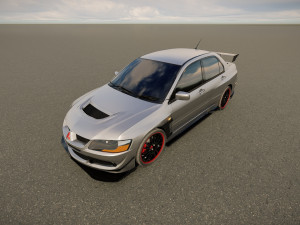 Mitsubishi Lancer EVO VIII Tuned 3D 模型