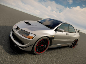 Mitsubishi Lancer EVO VIII Tuned 3D 模型