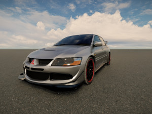 Mitsubishi Lancer EVO VIII Tuned 3D 模型