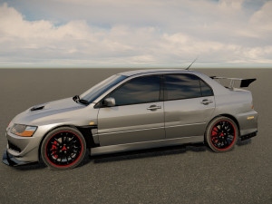 Mitsubishi Lancer EVO VIII Tuned 3D 模型