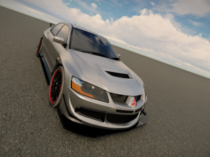 Mitsubishi Lancer EVO VIII Tuned 3D 模型