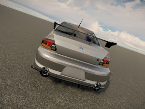 Mitsubishi Lancer EVO VIII Tuned 3D 模型