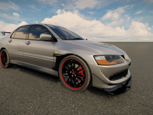 Mitsubishi Lancer EVO VIII Tuned 3D 模型