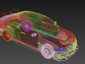 Mitsubishi Lancer EVO VIII Tuned 3D 模型