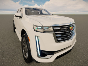Cadillac Escalade 2022 3D 模型