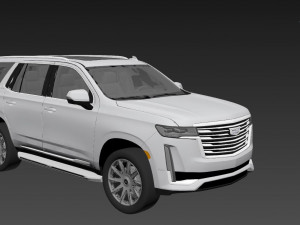 Cadillac Escalade 2022 3D 模型