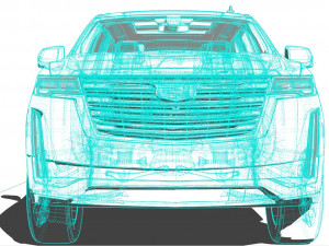 Cadillac Escalade 2022 3D 模型