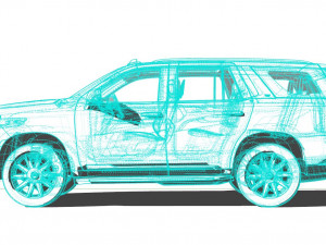 Cadillac Escalade 2022 3D 模型