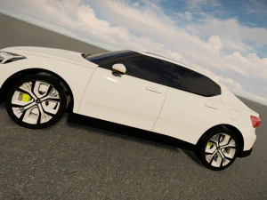 Polestar 2 2022 3D Model