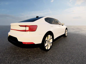 Polestar 2 2022 3D Model