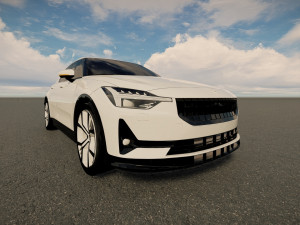 Polestar 2 2022 Model 3D