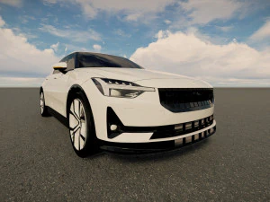 Polestar 2 2022 3D Model